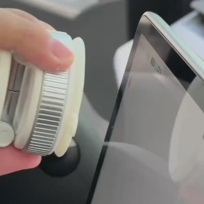 360° Vacuum Suction Phone Mount with Magnetic Nano Gel Grip, Fits Any Surface